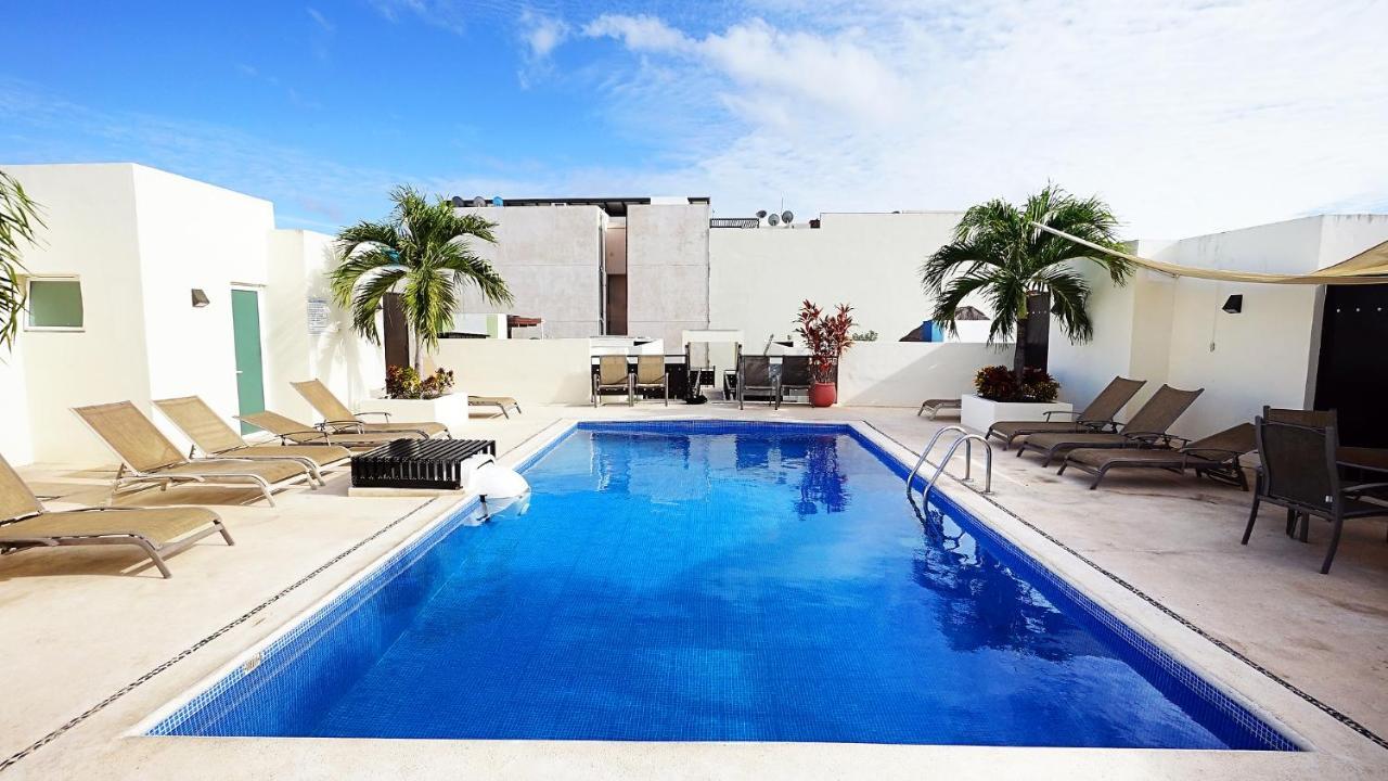 Meridian Downtown Apartments Playa del Carmen Esterno foto