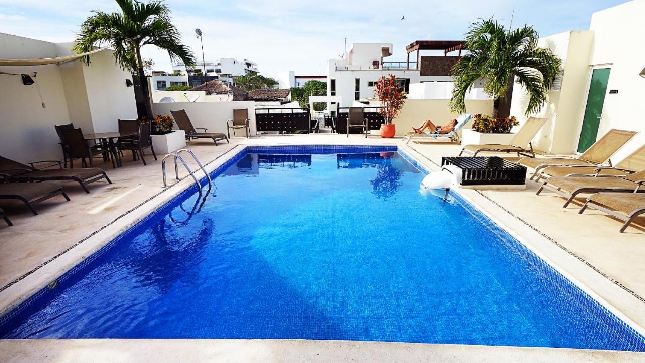 Meridian Downtown Apartments Playa del Carmen Esterno foto