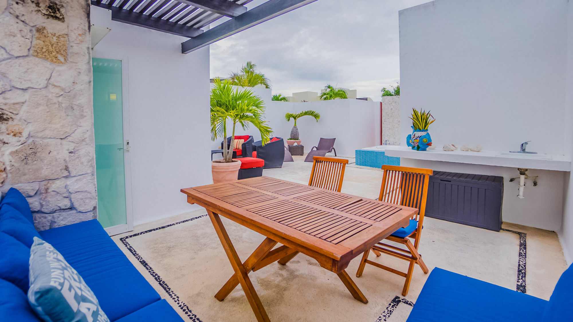 Meridian Downtown Apartments Playa del Carmen Esterno foto